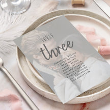 のモダン結婚写真の座席表