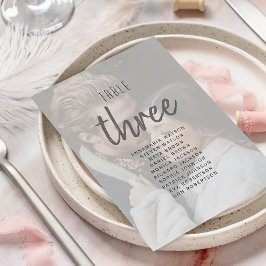 のモダン結婚写真の座席表