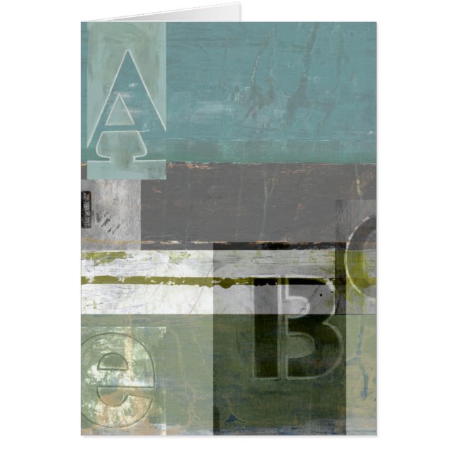 のモダン絵画文字の組み合わせ (正面)