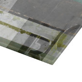 のモダン絵画文字の組み合わせ カッティングボード (角)