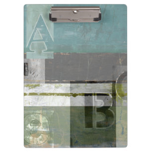 のモダン絵画文字の組み合わせ クリップボード