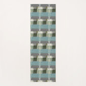 のモダン絵画文字の組み合わせ ヨガマット (正面)