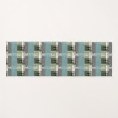 のモダン絵画文字の組み合わせ ヨガマット (正面(横))