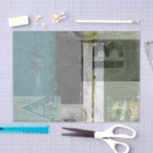 のモダン絵画文字の組み合わせ 薄葉紙 (クラフト)