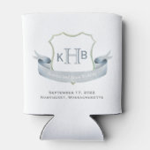 のモノグラム結婚クレストロゴクラシッククーラーボックス 缶クーラー (裏面)