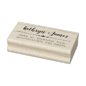 のモノグラム結婚差出人住所スタンプ ラバースタンプ (スタンプ)