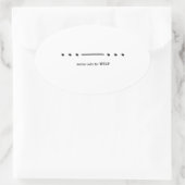 のモールス·コ救済ード 楕円形シール (バッグ)