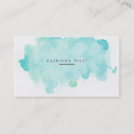 ★のユニークな水彩画 名刺