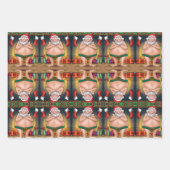 ～のユーモアのある非伝統的描写おもしろい ラッピングペーパーシート (正面3)