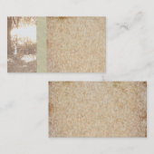 のヨガ、直る禅名刺自然 名刺 (正面/裏面)