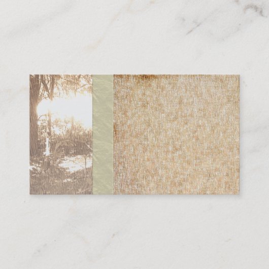 のヨガ、直る禅名刺自然 名刺 (正面)