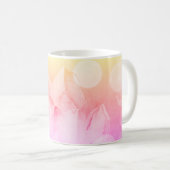 *~*のライトによって満たされる水晶ヨガの霊気エネルギー治療師 コーヒーマグカップ (正面右)