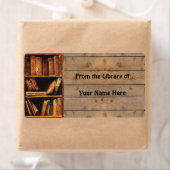 のライブラリから（あなたの名前） ラベル (インサイチュ)