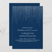 のラエレガントイつるントリハーサルディナー 招待状 (正面/裏面)