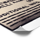 のラッ恋しく思チェル・アンバー ポスター (角)