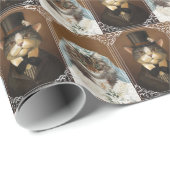 のラッ結婚ピング紙結婚、のカップル ラッピングペーパー (ロールコーナー)