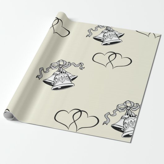 のラッ結婚ピング紙 ラッピングペーパー (アンロールド)
