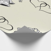 のラッ結婚ピング紙 ラッピングペーパー (角)