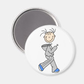 のランニングスティックスフィギュア磁石 マグネット (正面/裏面)