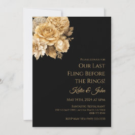 のリハ結婚ーサル招待状ニュートラルブーケ –  招待状