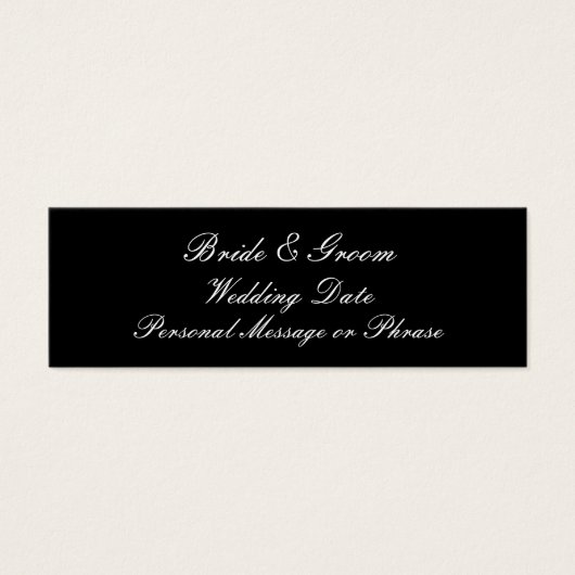 のリマ結婚インダーの挿入(招待状) (正面)