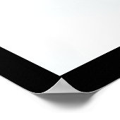 のリラックスキャラクター付き禅中国の石 ポスター (角)