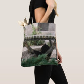 のリラックスクマ トートバッグ (クローズアップ)