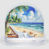 のリラックスビーチシーン(ラウンジチェア付) (裏面)