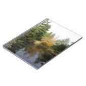 のリラックス庭のシーン写真、美しい木… ノートブック (左側)