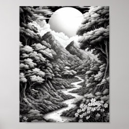 のリラックス景観着色ポスター ポスター