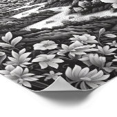 のリラックス景観着色ポスター ポスター (角)