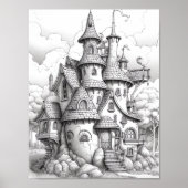 のリラックス景観着色ポスター ポスター (正面)