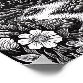 のリラックス景観着色ポスター ポスター (角)