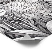 のリラックス景観着色ポスター ポスター (角)