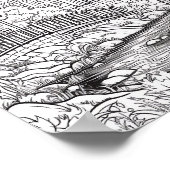 のリラックス景観着色ポスター ポスター (角)