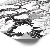 のリラックス景観着色ポスター ポスター (角)