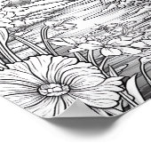 のリラックス景観着色ポスター ポスター (角)