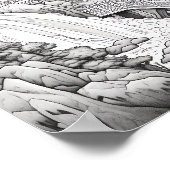 のリラックス景観着色ポスター ポスター (角)