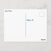 のリラックス瞑想宇宙と反射 ポストカード (裏面)