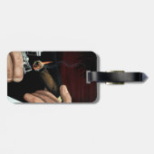 のリラックス瞬間 ラゲッジタグ (裏面横)