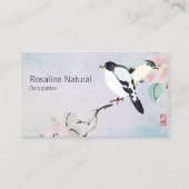 のリラックス鳥 – 名刺 (正面)