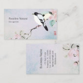 のリラックス鳥 – 名刺 (正面/裏面)