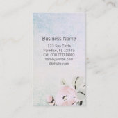 のリラックス鳥 – 名刺 (裏面)