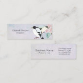 のリラックスBIRDS紙/サイズ/形状オプション – スキニー名刺 (正面/裏面)