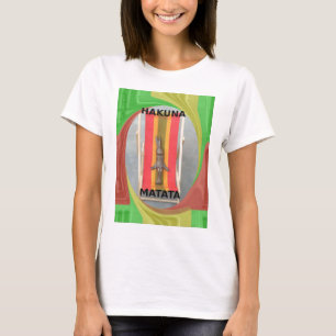 のリラックスRabbit Vector Artworkプリントデザイン Tシャツ