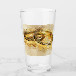 のリングや輪結婚リングや輪ラブロマンチックな運命の運命 タンブラーグラス