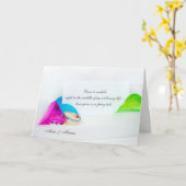 のリング結婚とバラ花びら カード (黄色い花)