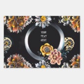 のリング結婚ラッピング紙シート ラッピングペーパーシート (正面3)