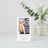 のレジス結婚トリフォト挿入カード エンクロージャーカード (スタンド正面)