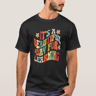 のレトロ先生ス学ッドの美しい日 Tシャツ